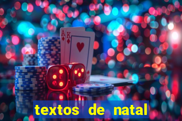 textos de natal para leitura